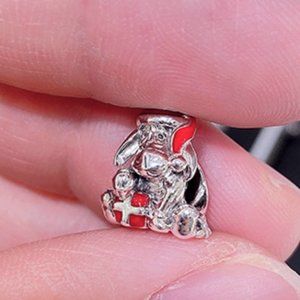Pandora Disney Eeyore Christmas Charm